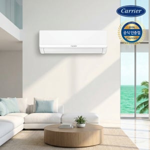 캐리어 32.5㎡(10평) 벽걸이 에어컨 OARB-0102GDWSD 전국기본설치비 실외기포함 일반배관
