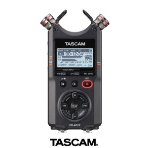 TASCAM DR-40XP 타스캠 휴대용 핸디형 오디오 보이스 레코더 녹음기