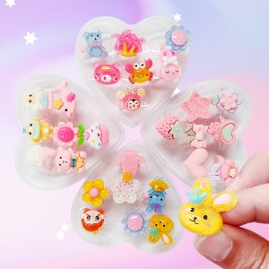 7Days 요일반지 16개세트 역할놀이 선물 장난감 데코 공예소품 토이