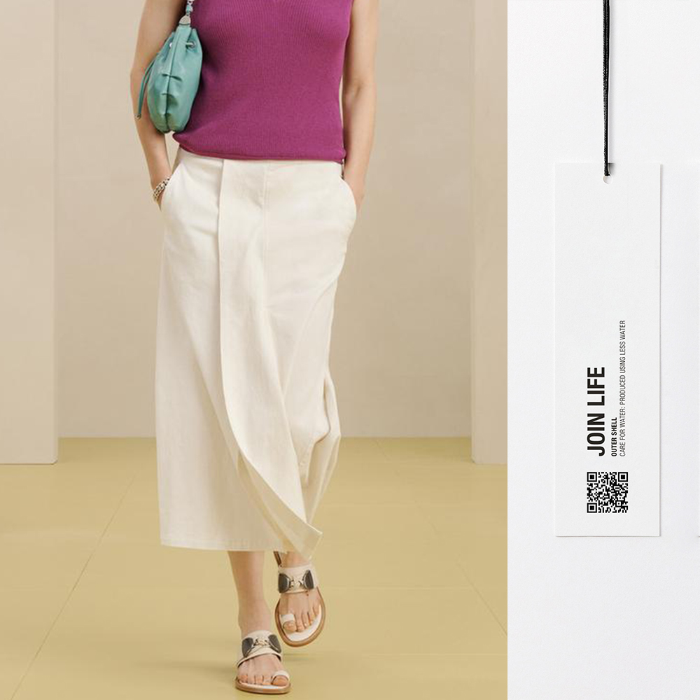 ZARA 자라 치마 SKRT SMTRC 16 미디 스커트