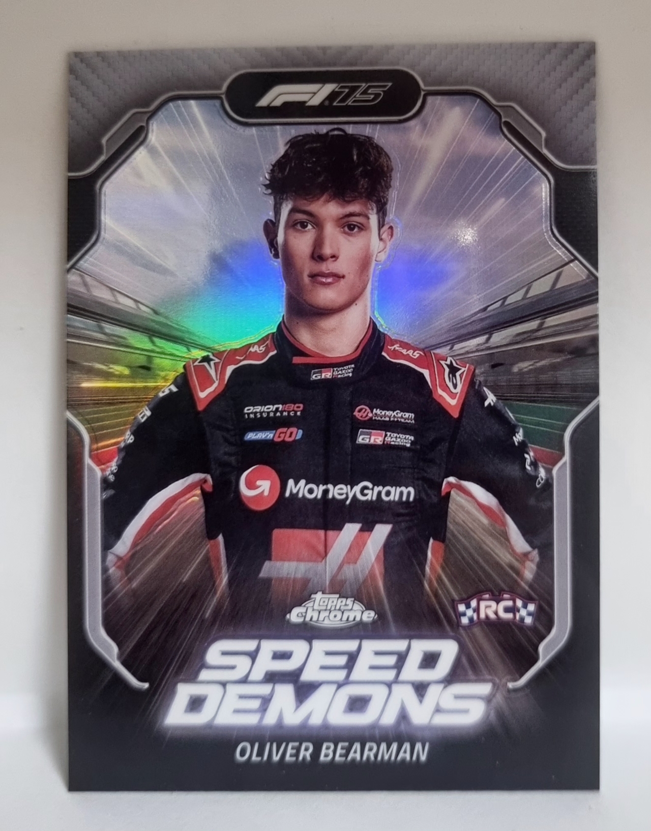2025 F1 올리버 베어만 인서트 카드 TOPPS CHROME 카드 탑스 크롬