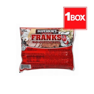 슈페리어 프랑크소시지 후랑크, 454g, 24개