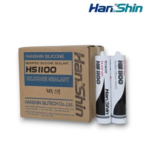 변성 실리콘 다목적 HS1100 한신 우레탄 방수 페인트 도장 박스 25개입