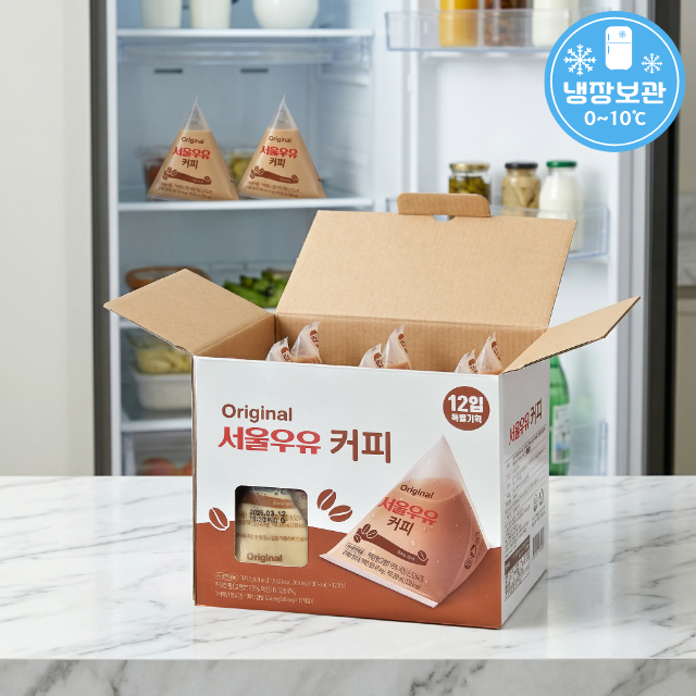 커피우유 삼각포리 파우치