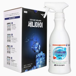 세니아이 제빙기 청소 세제 세척 세정제 1박스 진로 크린콜 450ml 알콜 살균소독 세트