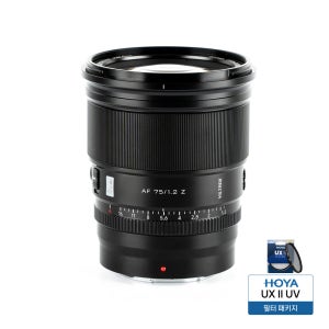 [빌트록스]AF 75mm F1.2 PRO 니콘 Z마운트+HOYA UX UVII