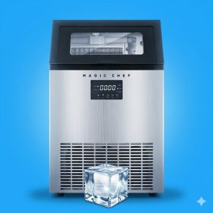매직쉐프 업소용 제빙기 55kg 카페 대용량 아이스메이커 MIM-DC5500S