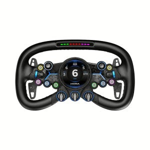 MOZA Vision GS 포뮬러 휠 디스플레이 레이싱 핸들 F1 게임장비