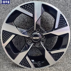 BMW 미니 쿠퍼S 4세대 s페이버드 18인치 블랙폴리쉬 순정 휠 ( 낱개 판매 ) 품번 5A3E639