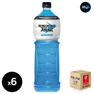 파워에이드 제로 1.5L 6입 이온음료 스포츠음료 갈증해소 제로칼로리