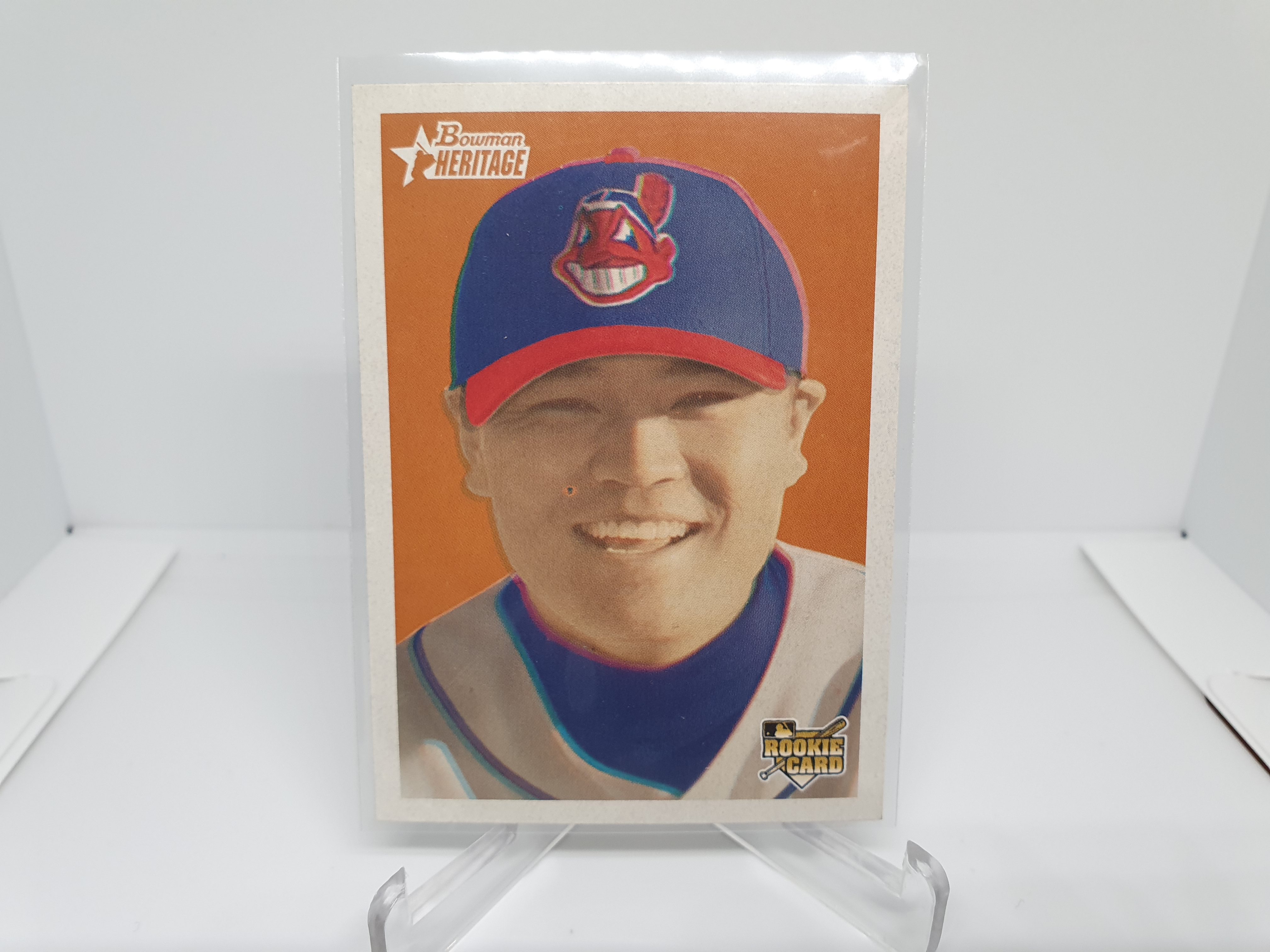 추신수 ﻿RC 2006 Topps Heritage MLB 야구카드 클리블랜드 인디언스