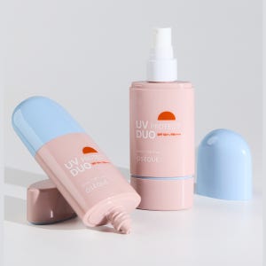 오제끄 본사 런칭이벤트 듀오 선크림 페이스 바디용 올인원 선케어 미스트&세럼 50ml