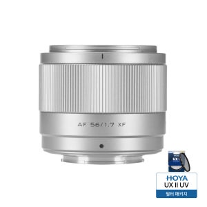 [빌트록스]AF 56mm F1.7 Air 후지 X마운트 실버+호야 UX UVII