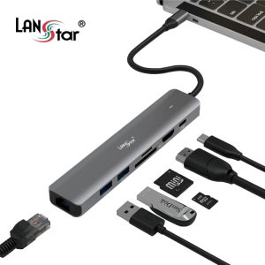 랜스타 7 in 1 C타입 멀티허브