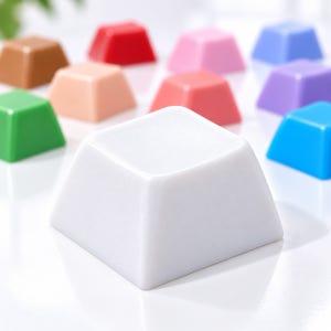 키캡 교체용 컬러 뚜껑 키보드 꾸미기 동대문 키꾸 불투명 칼라 화이트