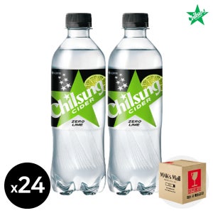 칠성사이다 제로 칼로리 라임, 500ml, 24개