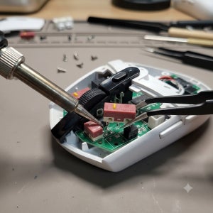 로지텍 G102 마우스 무소음 스위치 교체 수리 개조