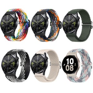 41mm 갤럭시워치3 45mm 브레이드솔로루프 스포츠밴드 시계줄 스트랩 스트랩 실리콘밴드 스마트밴드