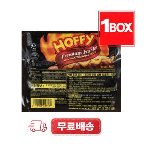 땅스 부대찌개 호피 프랑크 소시지 453g 24개입 1박스