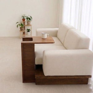 모던브릭 에센셜 큐브 스토리지 소파 침대 450 협탁 테이블