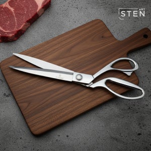 주방 가위 올스텐 일체형 가위 미트 고기 업소용 캠핑 식가위