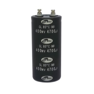 삼화 전해콘덴서 400V 4700uF GL 85℃ 20000H 64x140mm