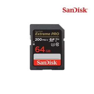 샌디스크 SDXC Class10 Extreme ProUHS-I U3V30 64GB