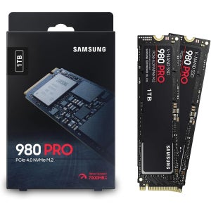 삼성 Samsung 일본 980PRO 1TB 2개 NVMe SSD PCIe4 M.2 2280 게이밍
