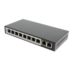 넥시 8 PoE + 2 Uplink Gigabit PoE스위치 96W