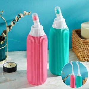 수동비데 항문세척기 접이식노즐 여행용 휴대용비데 500ml