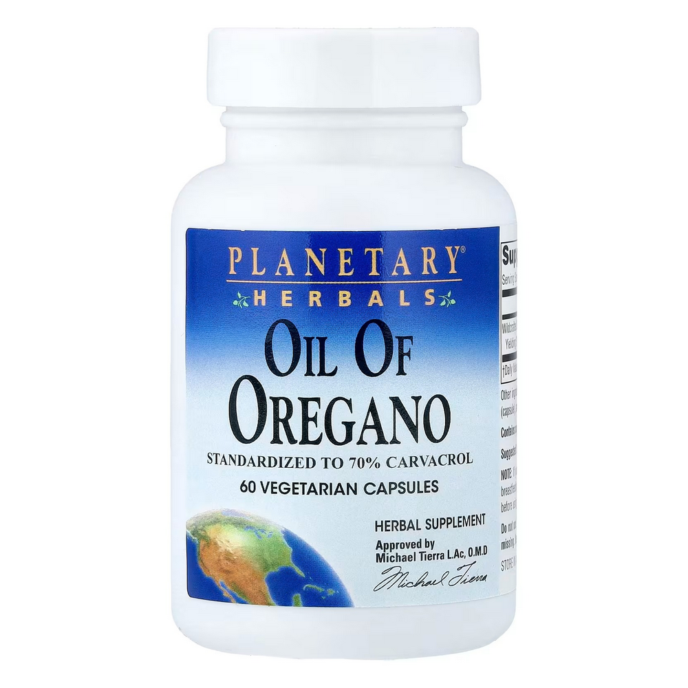 플레네터리허벌스 오일 오브 <b>오레가노 60</b> 베지테리언<b>캡슐</b> 45mg 개당