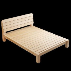 원목침대 슈퍼싱글 침대프레임 조립 편백나무 1인침대 침대 침대깔판