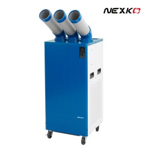 넥스코 산업용 에어컨 코끼리 이동식 3구 공장용 업소용 공장 창고 휴게소 실속형 NKC-AE4800K