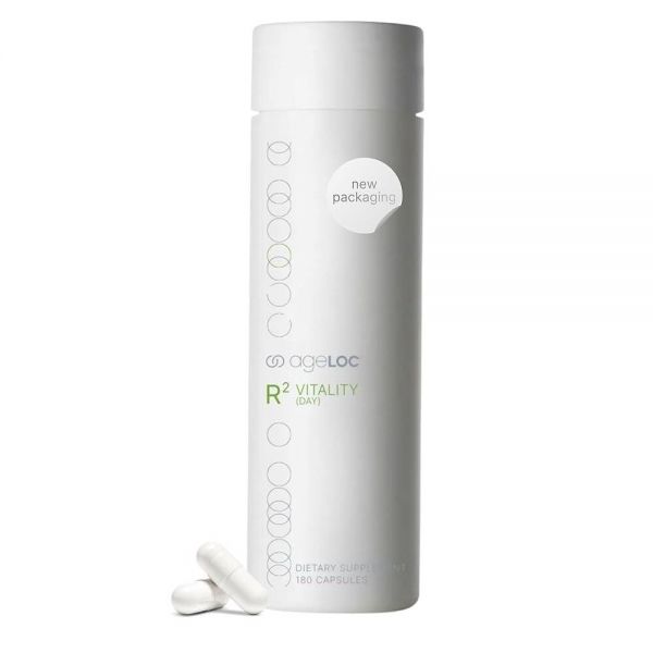AgeLOC <b>Nu Skin</b> R² Day - 1팩 레스베라트롤 및 알파리포산이 함유된 항산화 보충제 | <b>에너지</b>, 신진 대사 과정 일반 웰빙 지원 330338