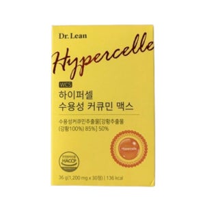 닥터린 하이퍼셀 수용성 커큐민 맥스 30정 6박스