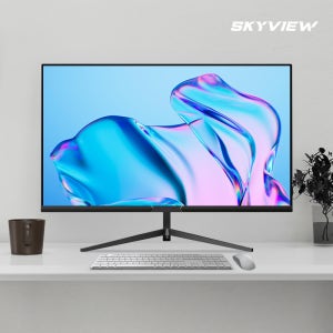 스카이뷰 FHD 24인치 IPS 모니터 100Hz 게이밍 베젤리스 광시야각 사무용 컴퓨터