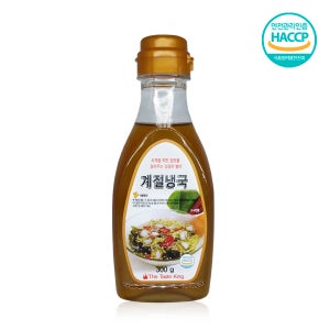 도매한박스 시원한 여름별미 묵사발 미역 오이 계절냉국 소스 300g X 24병