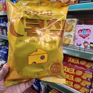 크라운 골드 C콘칲 [치즈콘칩] 60g