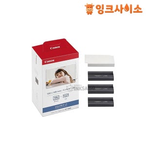 KP-108IN 캐논 정품 리본잉크 사진용지 4X6인치 108매 Selphy CP910