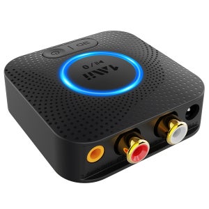 원미 1Mii aptX 하이파이 블루투스 무선 오디오 리시버 수신기 B06HD 배터리 내장형 aptX LL HD 코덱 3D 사운드 지원