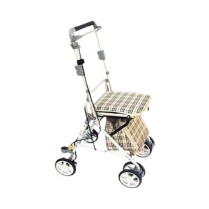 삼주 실버카 어르신 보행 보조차 전원주 노인 유모차 체크엘로