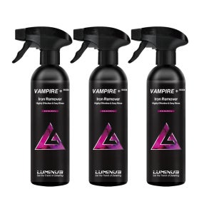 루미너스 뱀파이어 플러스 다이렉트 자동차 철분제거제 휠세정제 분진제거 500ml, 3개