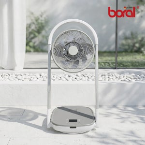 보랄 BLDC 접이식 선풍기 초슬림 저소음 리모컨 폴딩 팬 서큘레이터 무선 싱글 BR-S606RCF