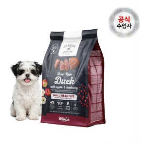 고네이티브 스몰브리드 강아지사료 오리고기, 12kg, 1개