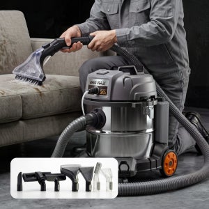 디클 업소용청소기 흡입력좋은 건습식 물분사 카페트 20L 7종노즐 브리오맥스
