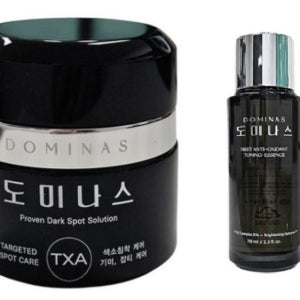 2026 최신상 도미나스 트라넥삼산 크림 시즌6 50g + 퍼스트토닝 에센스 70ml
