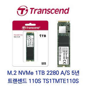 트랜센드 110S TS1TMTE110S M.2 NVMe 1TB 2280 파인인포