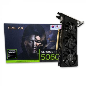 갤럭시 GALAX 지포스 RTX 5060 BLACK D7 8GB LP / M