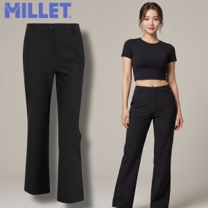 밀레 여성 등산바지 기능성 시그니처 팬츠 등산 일상 편안한 경량 부츠컷 아웃도어 신축성