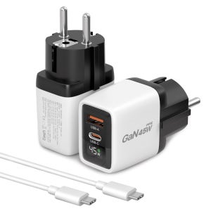 UM2 접지 PD45W-LED 3.0 GAN PPS USB C타입1포트 초고속 PD 충전기